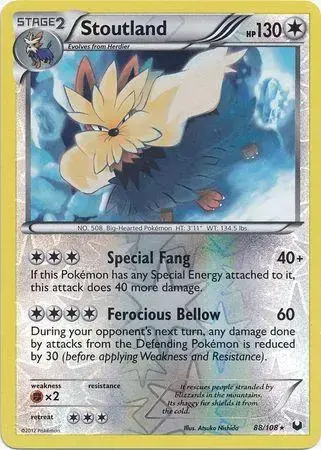 Stoutland [Reverse Holo]