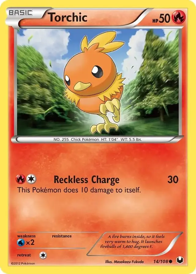 Torchic - Pokemon Dark Explorers #14