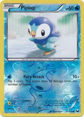 Piplup [Reverse Holo]