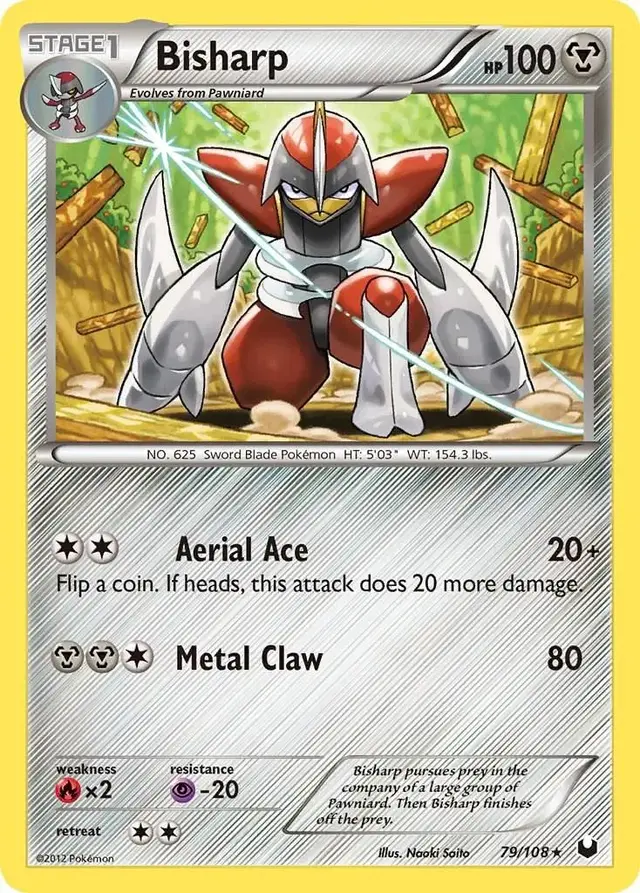 Bisharp - Pokemon Dark Explorers #79