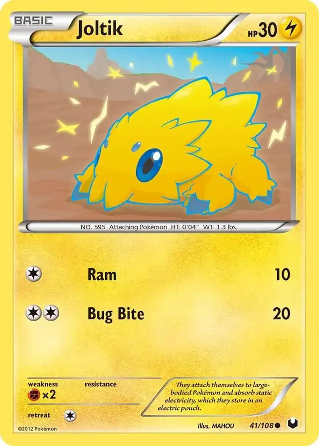 Joltik - Pokemon Dark Explorers #41
