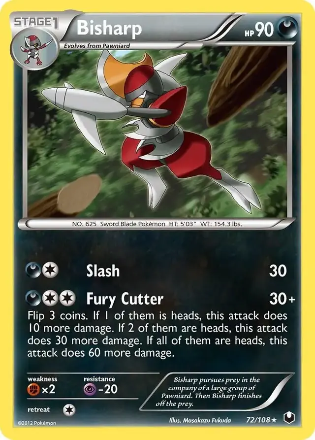 Bisharp - Pokemon Dark Explorers #72