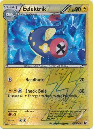Eelektrik [Reverse Holo] - Pokemon Dark Explorers #46