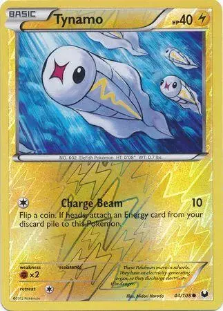 Tynamo [Reverse Holo] - Pokemon Dark Explorers #44