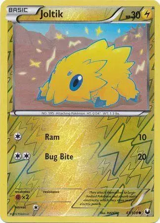 Joltik [Reverse Holo] - Pokemon Dark Explorers #41