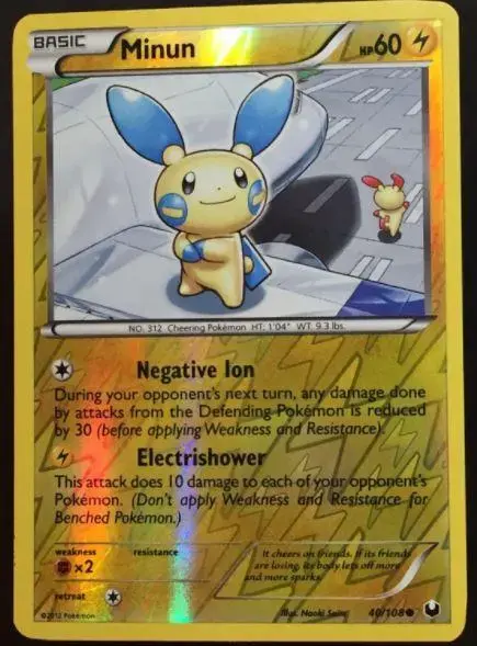 Minun [Reverse Holo]