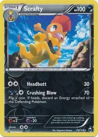 Scrafty [Reverse Holo]