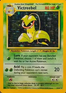 Victreebel [No Symbol] - Pokemon Jungle