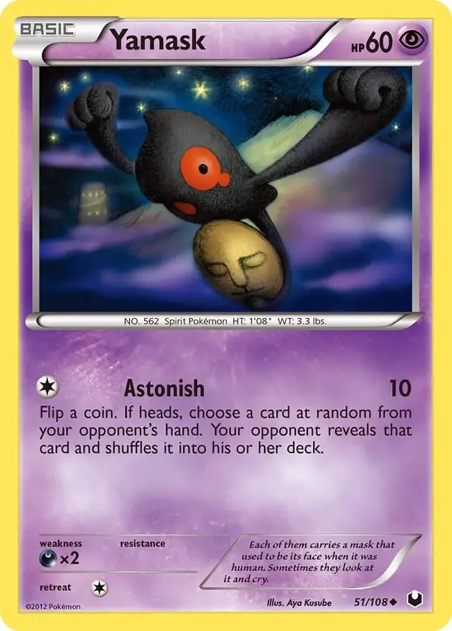 Yamask - Pokemon Dark Explorers #51