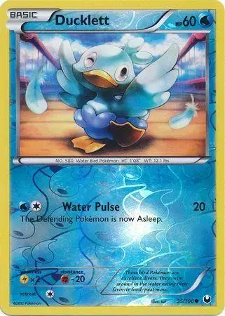 Ducklett [Reverse Holo] - Pokemon Dark Explorers #35