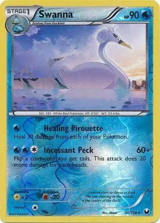 Swanna [Reverse Holo]