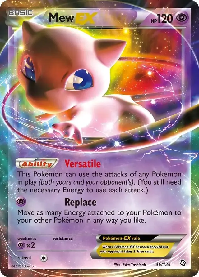 Mew EX - Pokemon Dragons Exalted #46