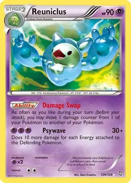 Reuniclus 126 - Pokemon Dragons Exalted