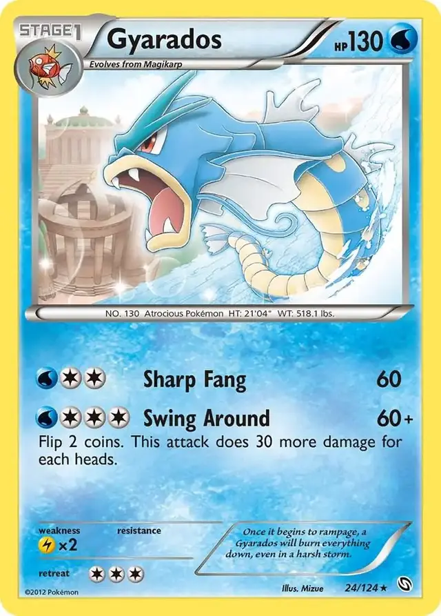 Gyarados - Pokemon Dragons Exalted #24
