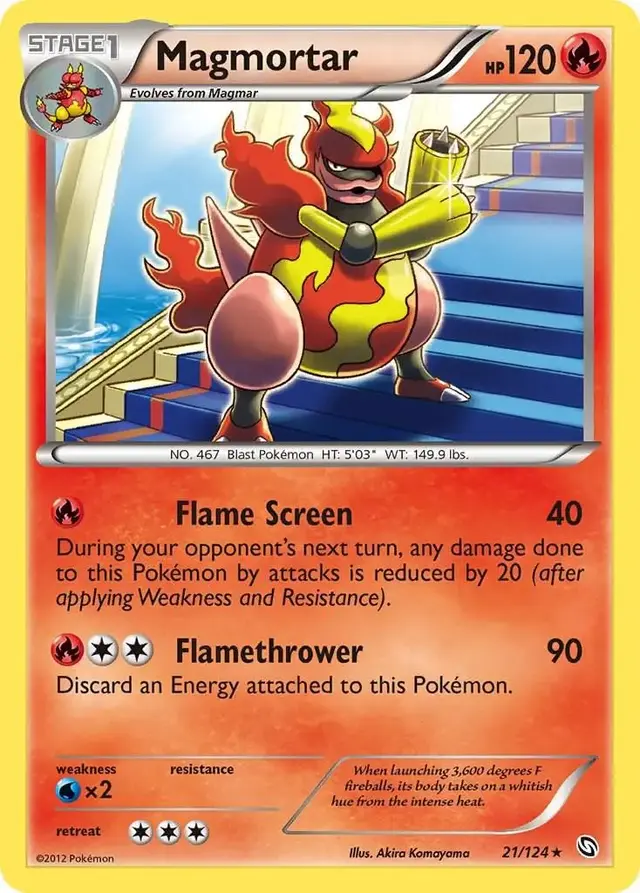 Magmortar - Pokemon Dragons Exalted #21