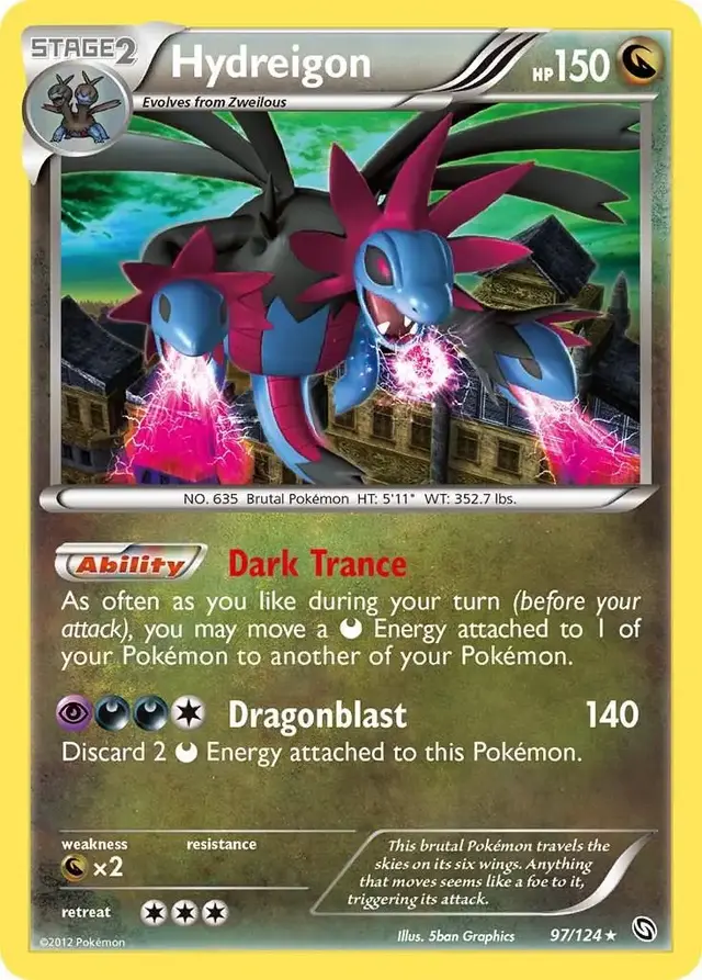 Hydreigon - Pokemon Dragons Exalted #97