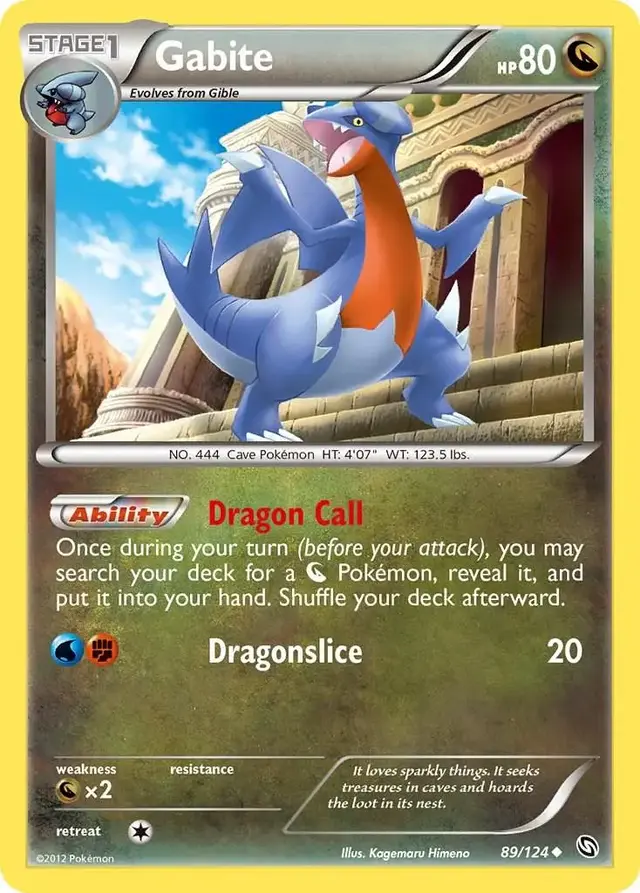 Gabite - Pokemon Dragons Exalted #89