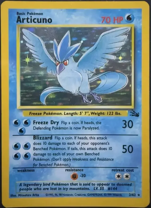 Articuno - Pokemon Fossil #2