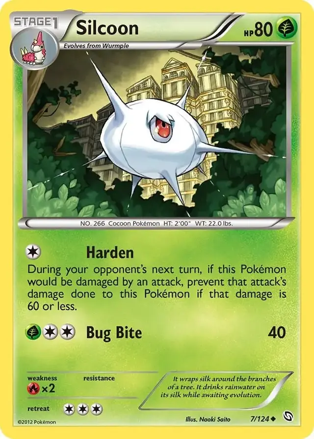 Silcoon - Pokemon Dragons Exalted #7