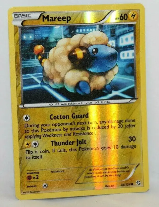 Mareep [Reverse Holo] - Pokemon Dragons Exalted #38
