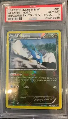 Altaria [Reverse Holo] - Pokemon Dragons Exalted #84
