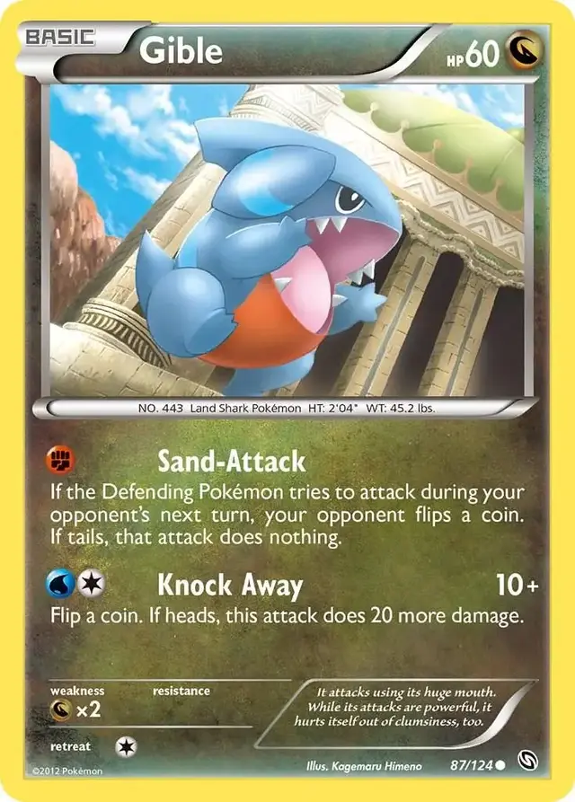 Gible - Pokemon Dragons Exalted #87