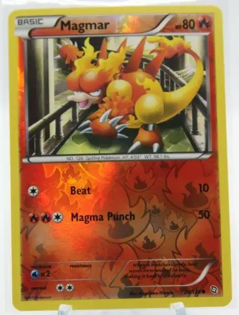 Magmar [Reverse Holo] - Pokemon Dragons Exalted #20
