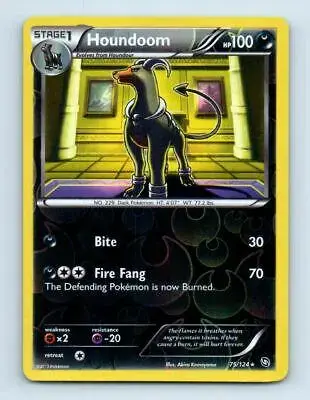 Houndoom [Reverse Holo] - Pokemon Dragons Exalted #75