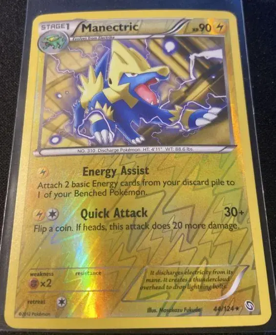 Manectric [Reverse Holo] - Pokemon Dragons Exalted #44