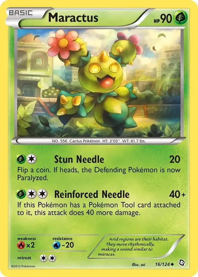 Maractus - Pokemon Dragons Exalted #16