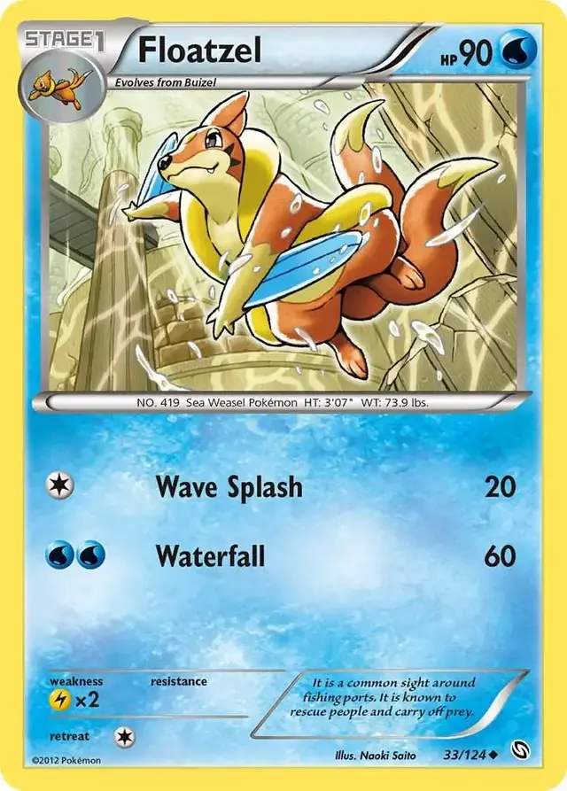 Floatzel - Pokemon Dragons Exalted #33