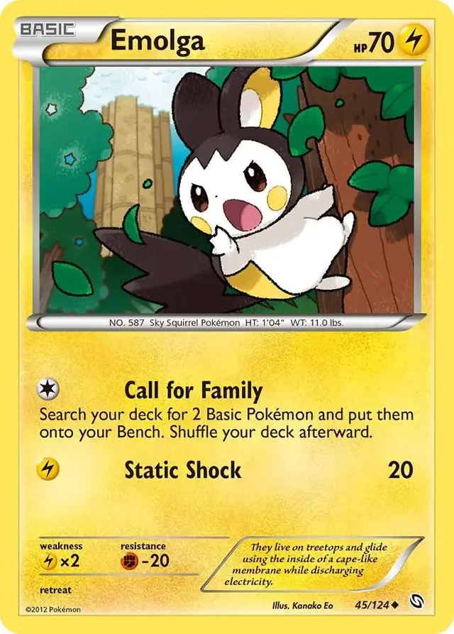 Emolga - Pokemon Dragons Exalted #45