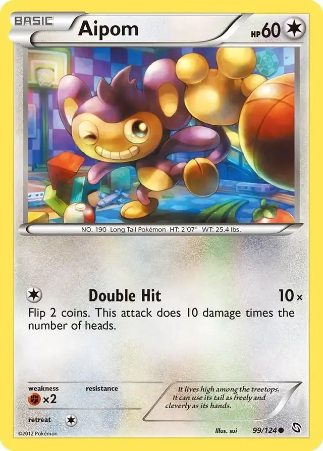Aipom - Pokemon Dragons Exalted #99