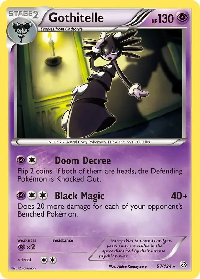 Gothitelle - Pokemon Dragons Exalted #57