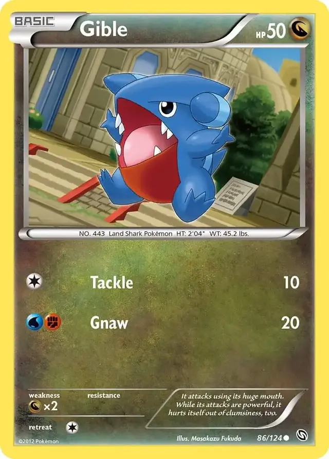 Gible - Pokemon Dragons Exalted #86