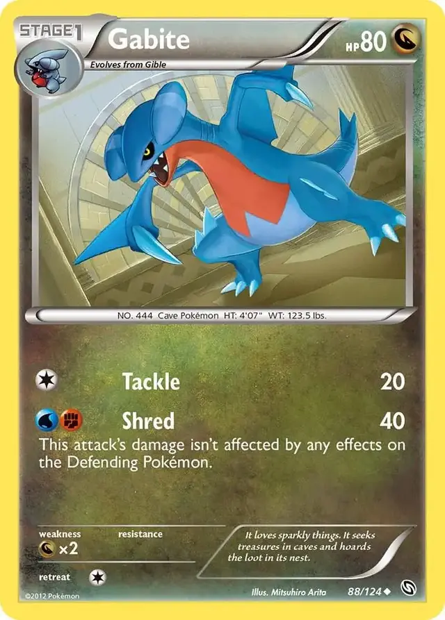 Gabite - Pokemon Dragons Exalted #88