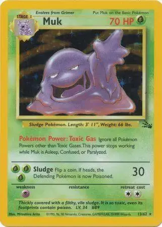 Muk - Pokemon Fossil #13