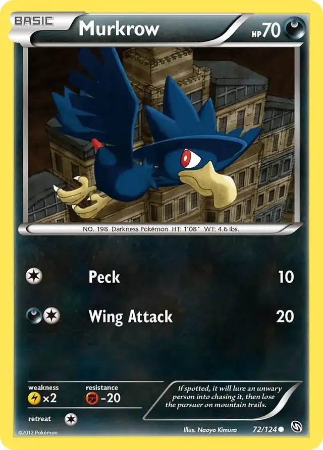 Murkrow - Pokemon Dragons Exalted #72
