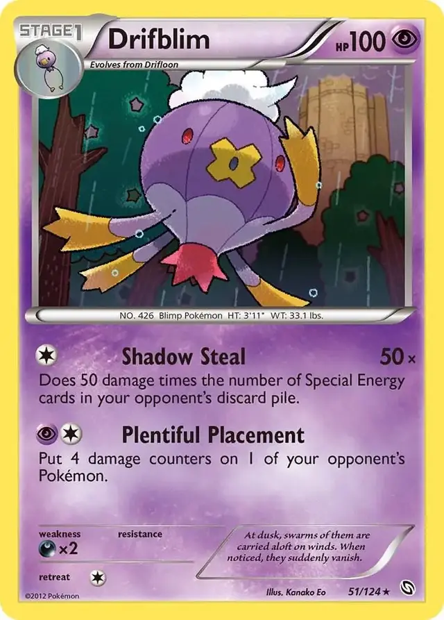 Drifblim - Pokemon Dragons Exalted #51