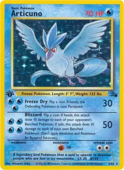 Articuno [1st Edition] #2 - Pokemon Fossil