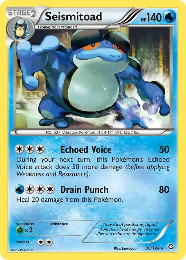 Seismitoad - Pokemon Dragons Exalted #36