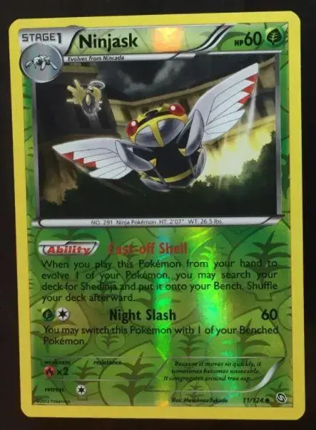Ninjask [Reverse Holo] - Pokemon Dragons Exalted #11
