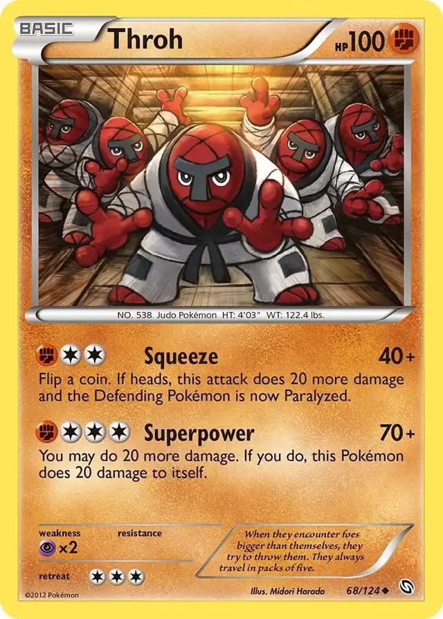 Throh - Pokemon Dragons Exalted #68