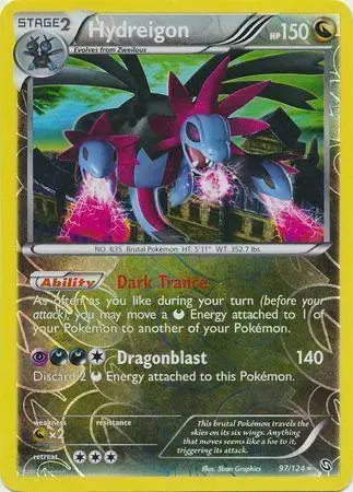 Hydreigon [Reverse Holo] - Pokemon Dragons Exalted #97