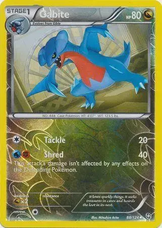 Gabite [Reverse Holo] - Pokemon Dragons Exalted #88