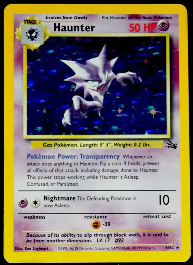 Haunter - Pokemon Fossil #6