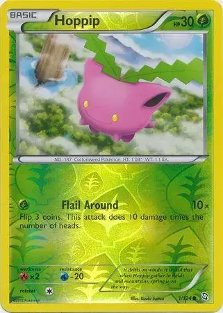 Hoppip [Reverse Holo] - Pokemon Dragons Exalted #1