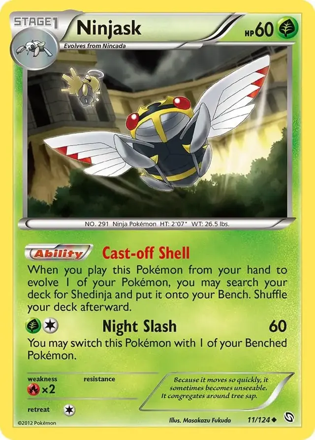 Ninjask - Pokemon Dragons Exalted #11