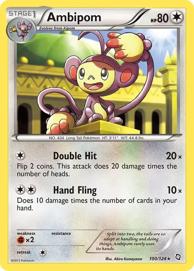 Ambipom - Pokemon Dragons Exalted #100