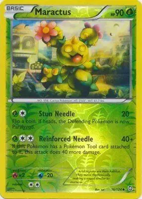 Maractus [Reverse Holo] - Pokemon Dragons Exalted #16